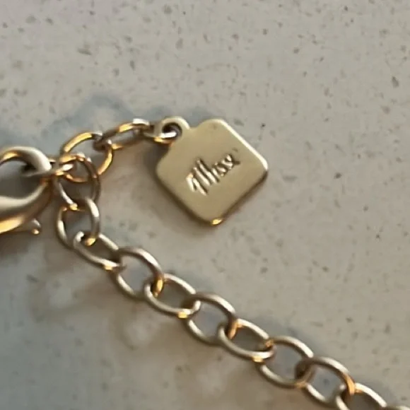 Max & Zoe Gold and Crystal Bib Necklace - Picture 10 of 15